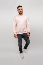Lade das Bild in den Galerie-Viewer, MEN Crewneck Sweatshirt - Cherry Blossom Pink
